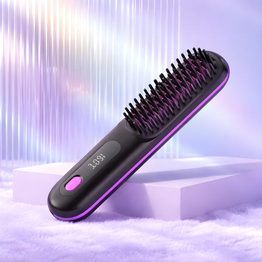 On Style Beauty™ GlowUp Salon Smooth Hair Styler - Cordless