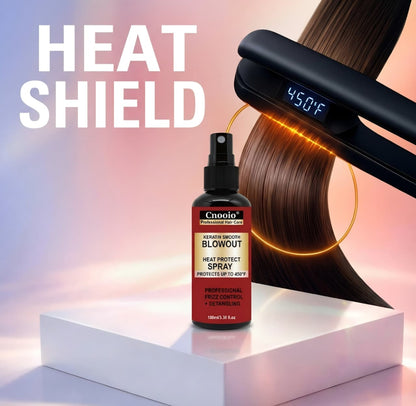 On Style Beauty™ Keratin Shield Frizz Control Heat Protection Spray (100ml)